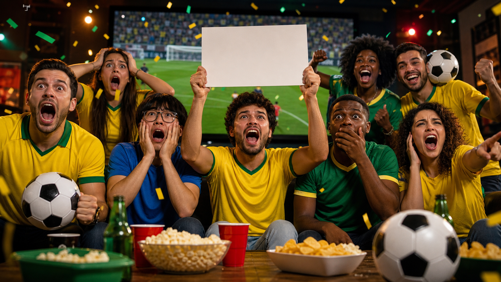Invite confuse de meme de football d'entraîneur