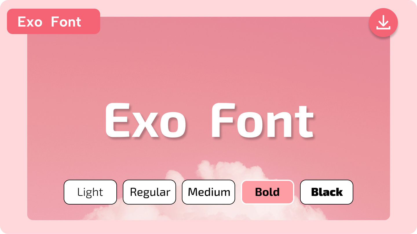 exo font