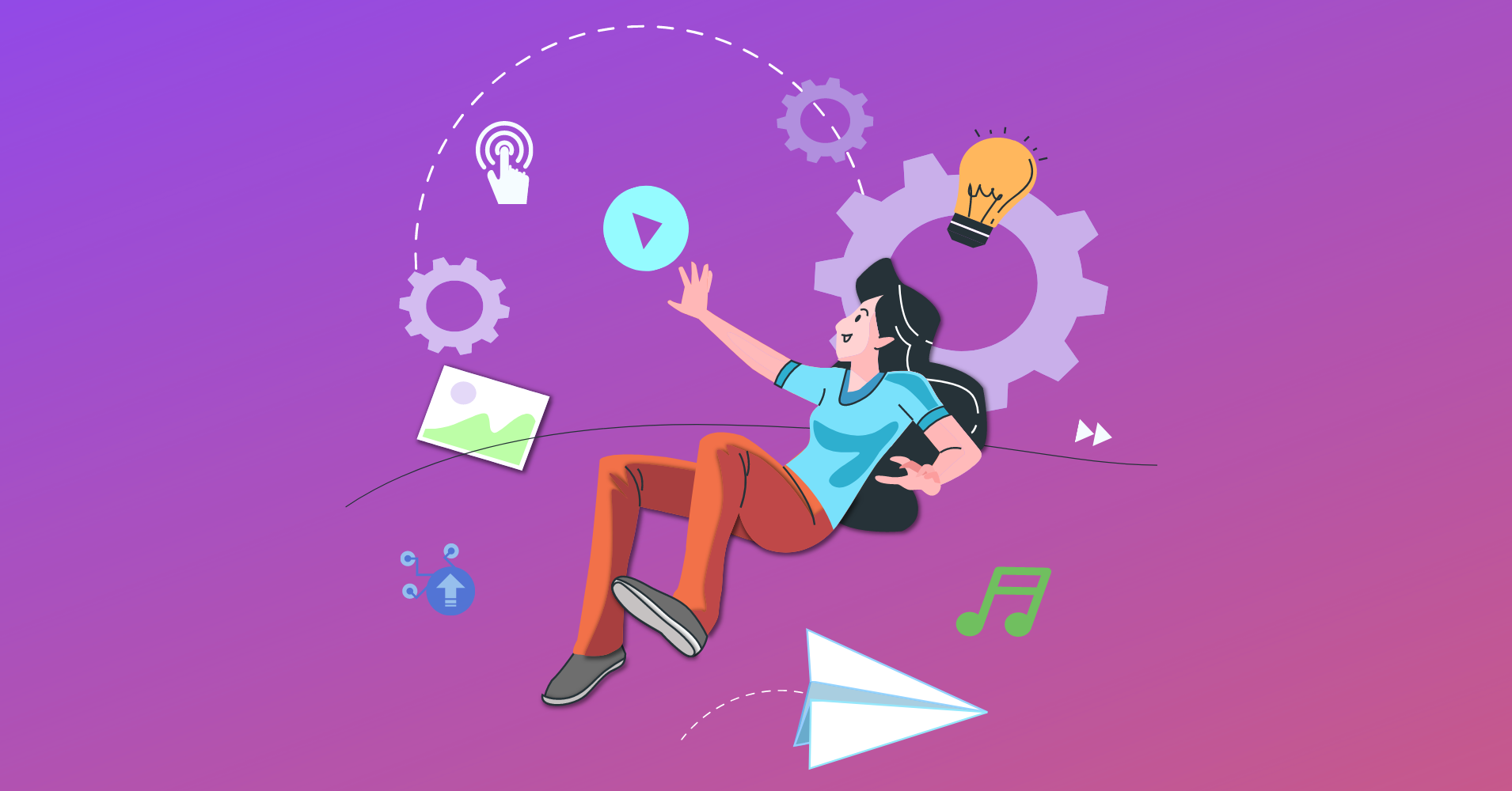 Interactive posters