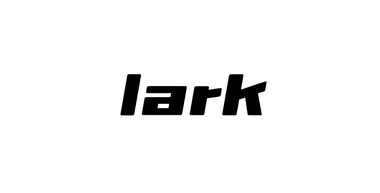 T-shirt font - lark