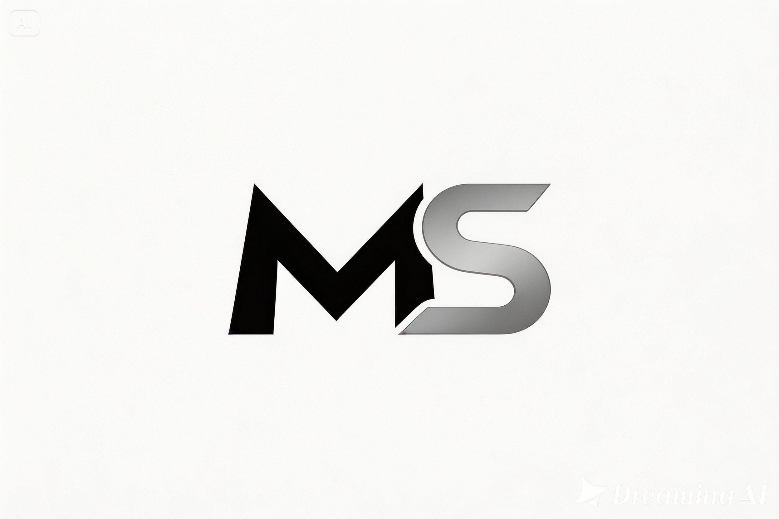 Minimal monogram mark