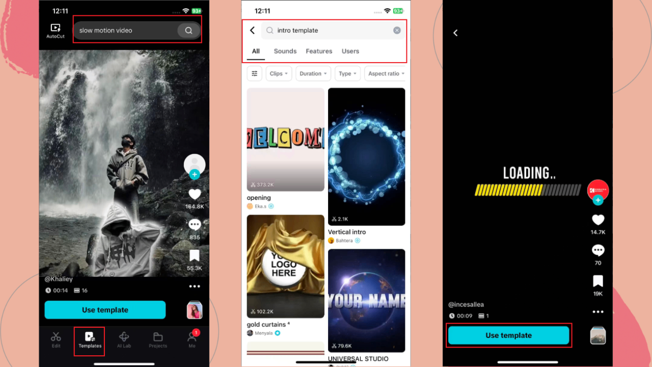 尋找熱門的開場範本