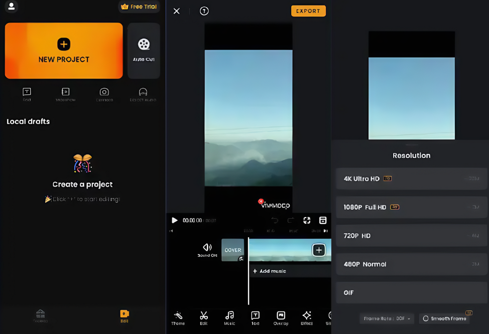 Create lyric videos in Viva Video