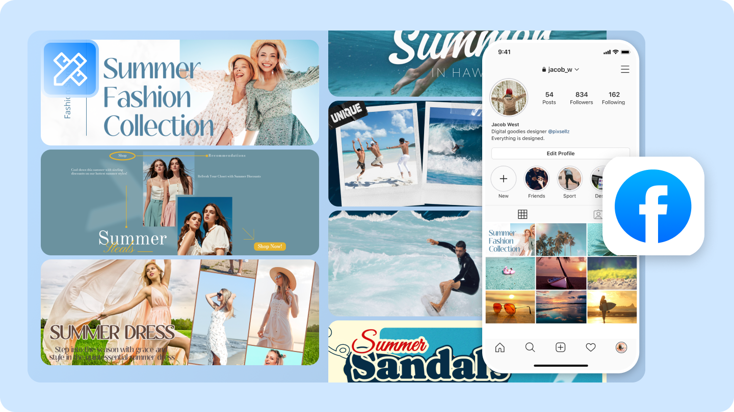 summer facebook cover photos