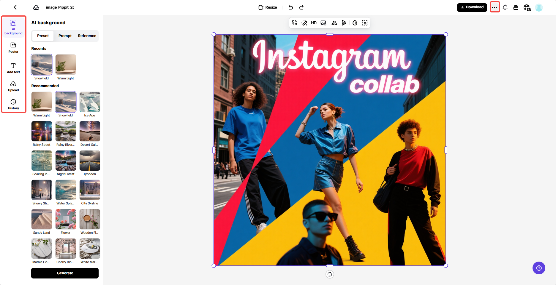 Personalizar y editar