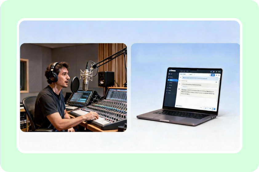 Skip hiring voice actors and studios