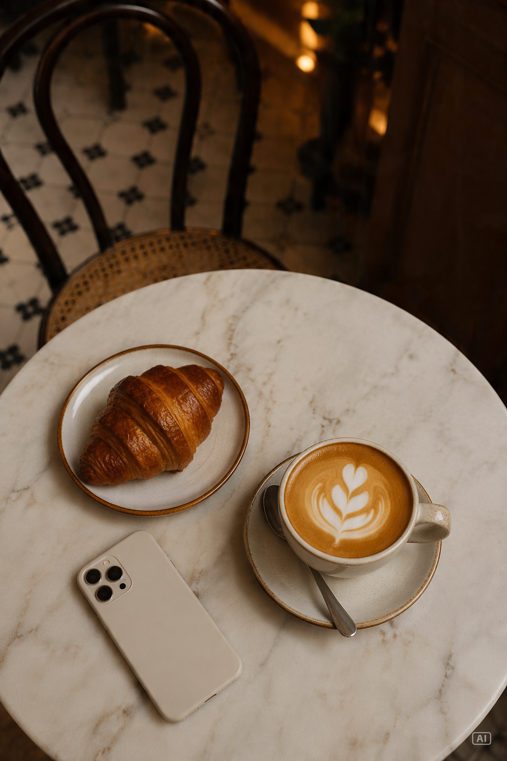 Cafe image generated using Pippit
