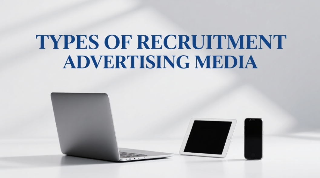 Diversos tipos de publicidade de recrutamento