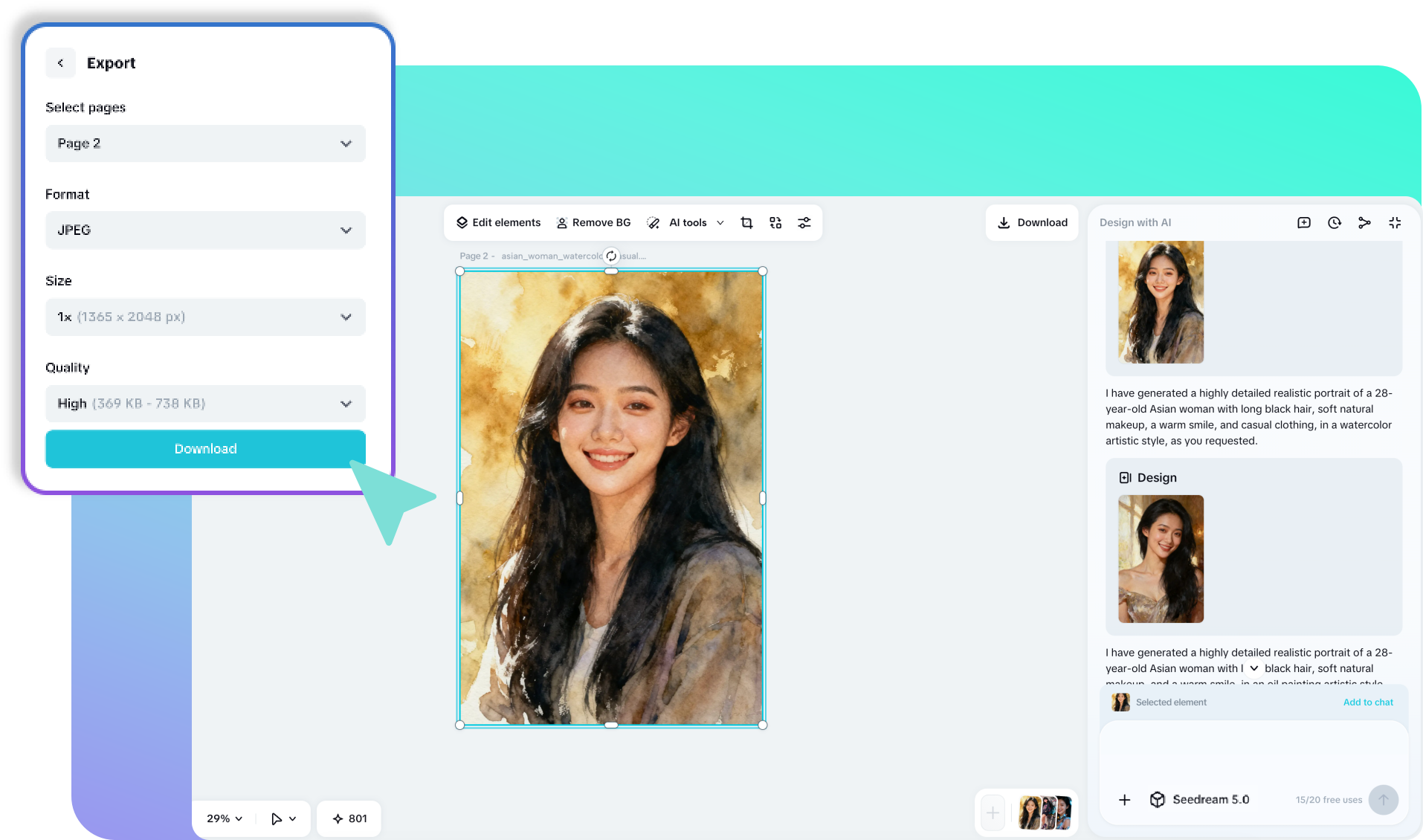 Step 3: Export and Share