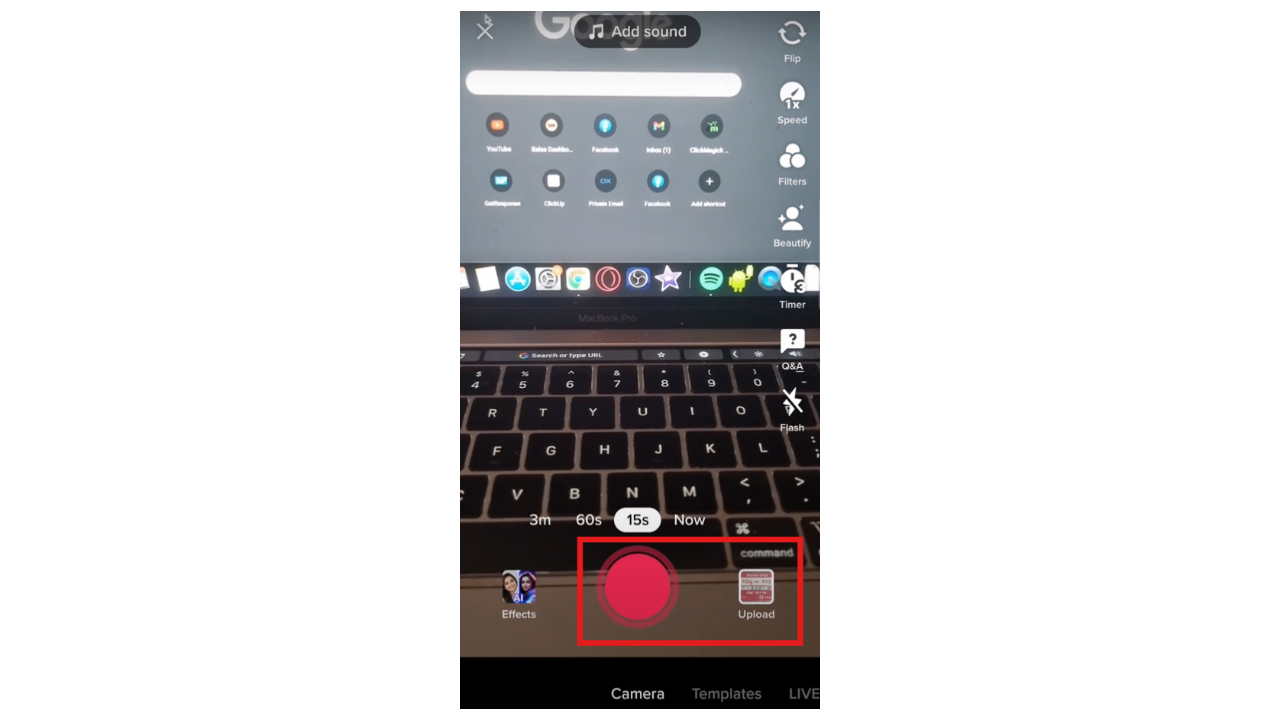 Record or upload video