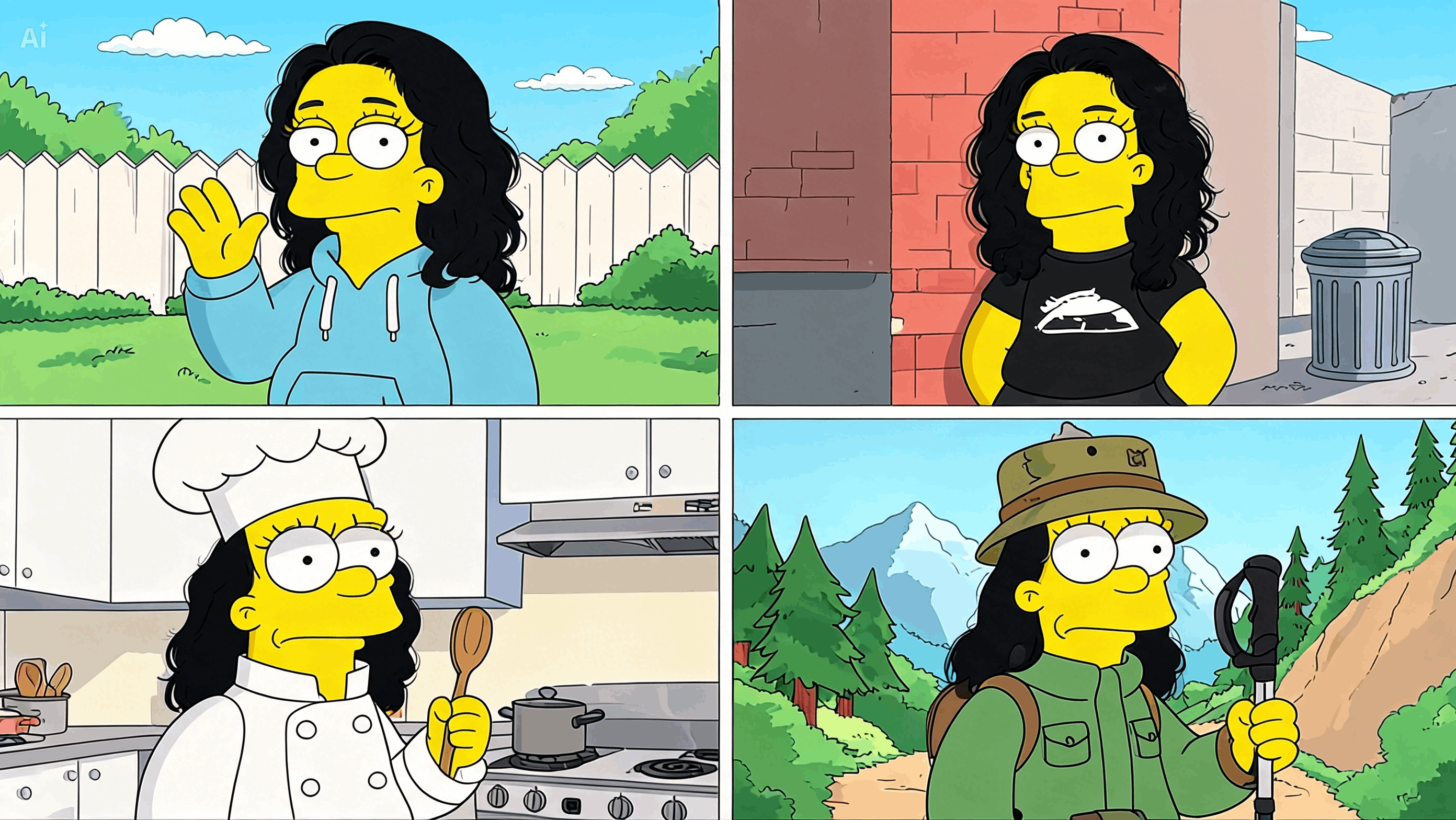 Testen Sie Variationen, bevor Sie einen Look fertigstellen
