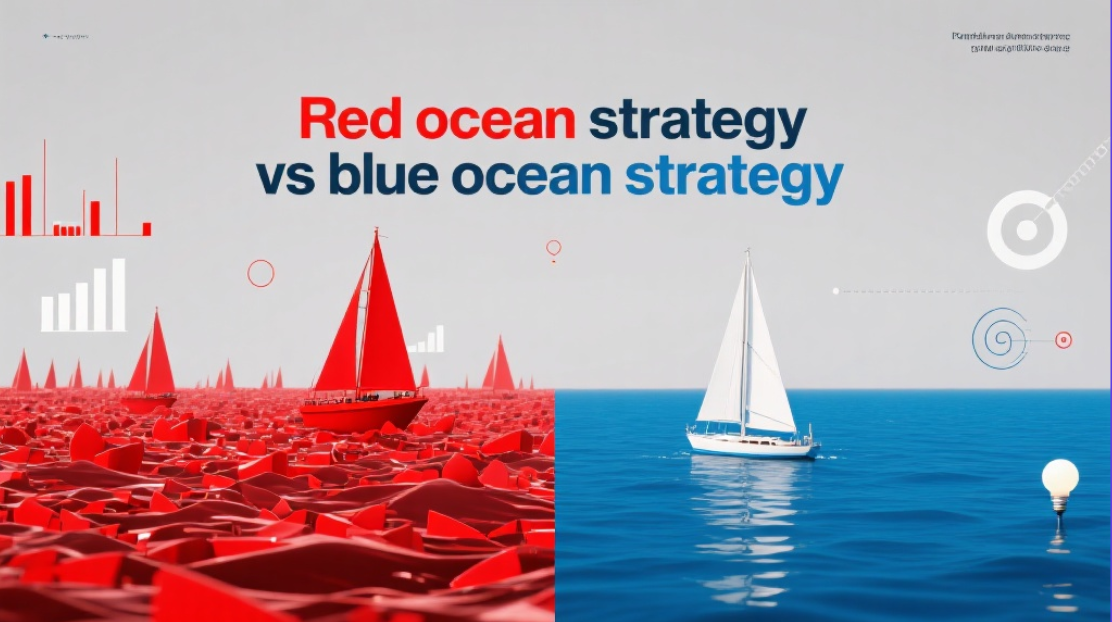 Estratégia de Oceano Azul vs Estratégia de Oceano Vermelho
