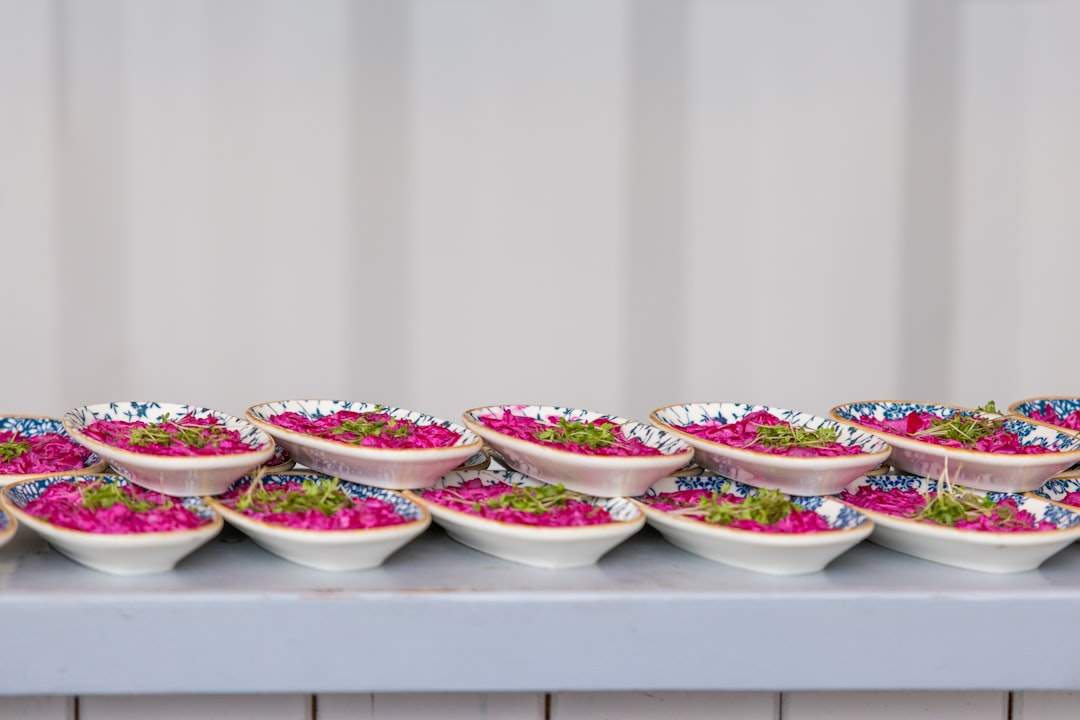 An overhead shot of a colorful brunch spread, with a food filter that makes the dishes look even more appetizing.