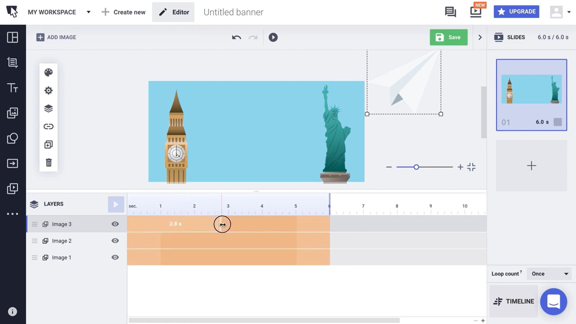 Bannersnack – a  free online GIF maker