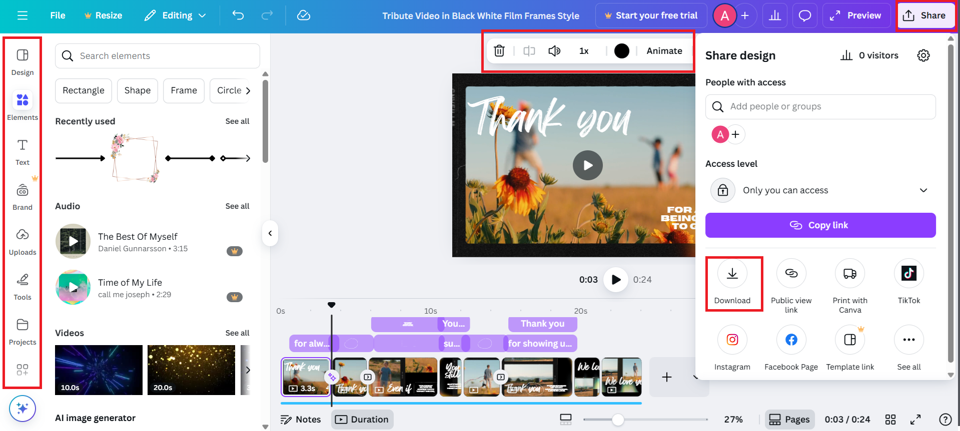 Edit your video like a pro