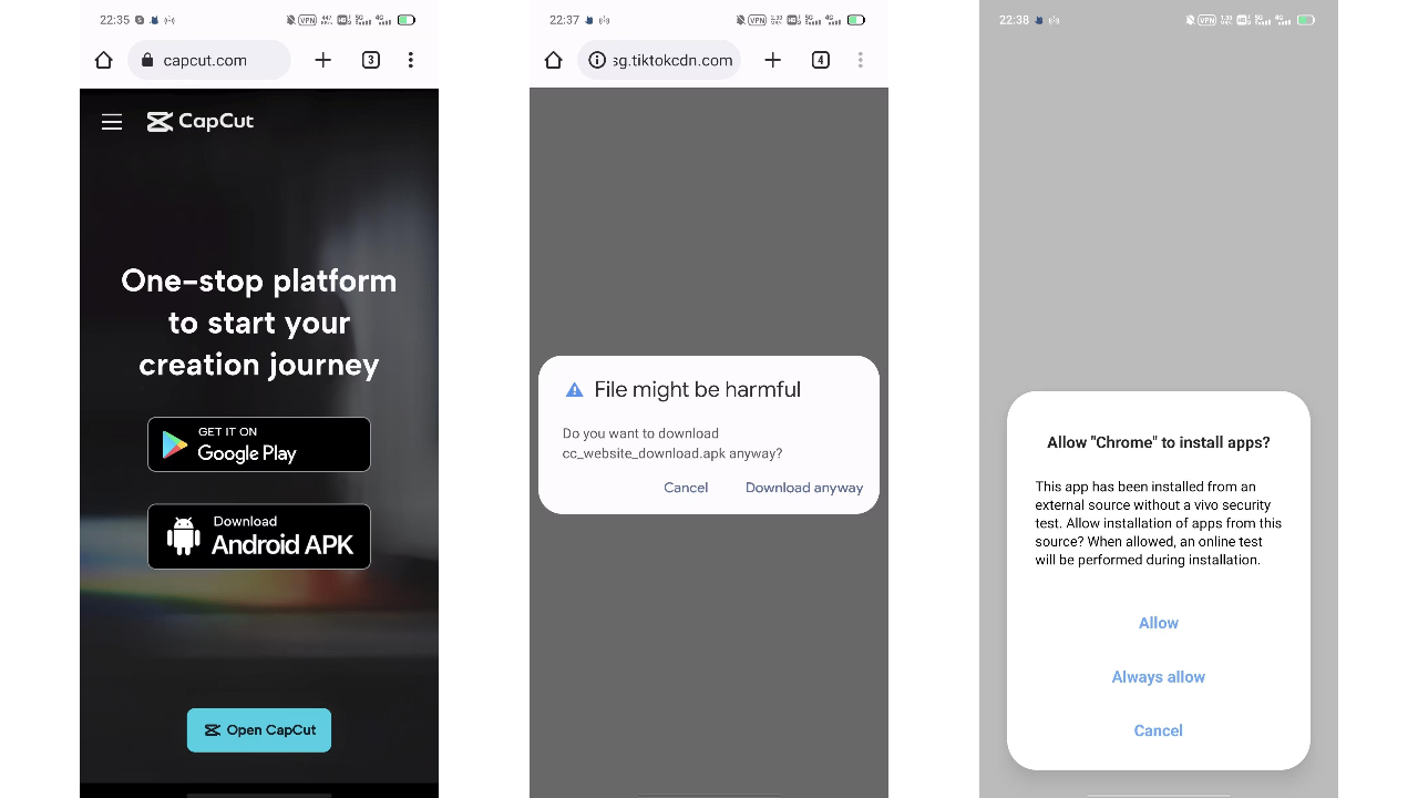 Bagaimana untuk memuat turun APK CapCut rasmi dengan selamat?