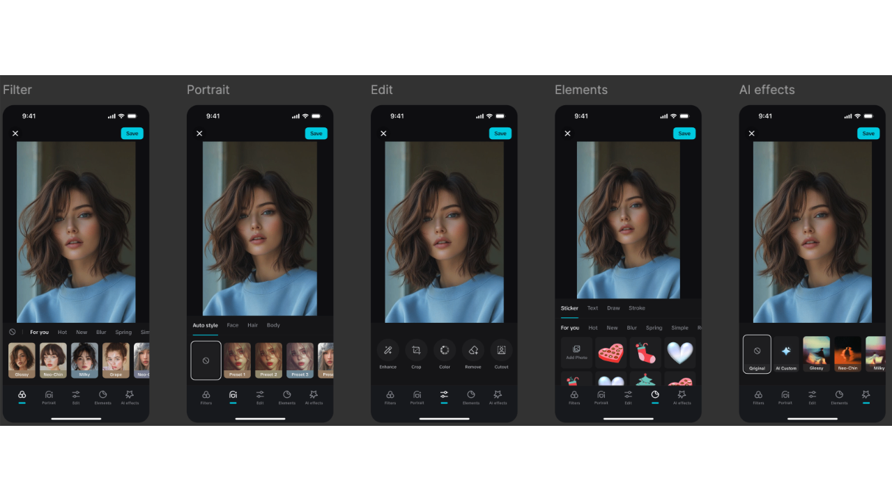 CapCut App 照片編輯器