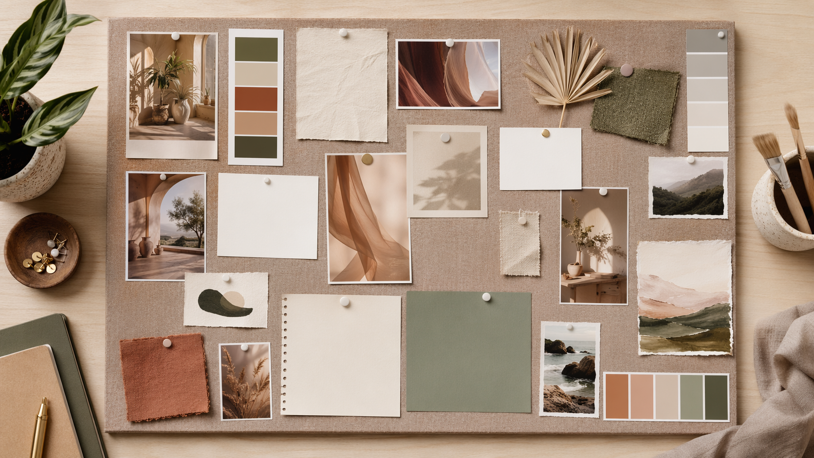 Dreamina PromptBase KI-Eingabeaufforderung Beispiel 2: Creator Desk Ideas