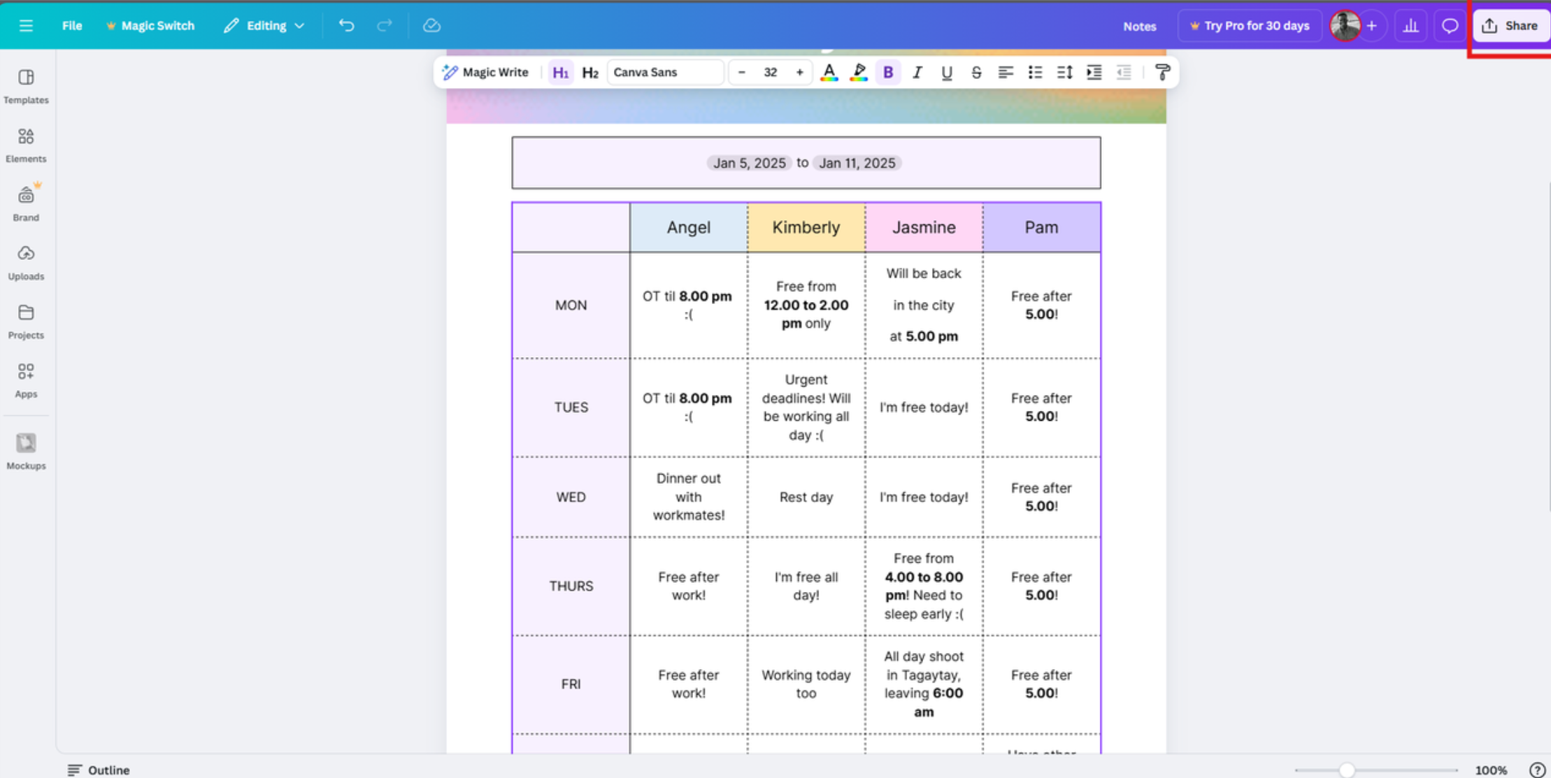 Come creare una lista di cose da fare con Canva