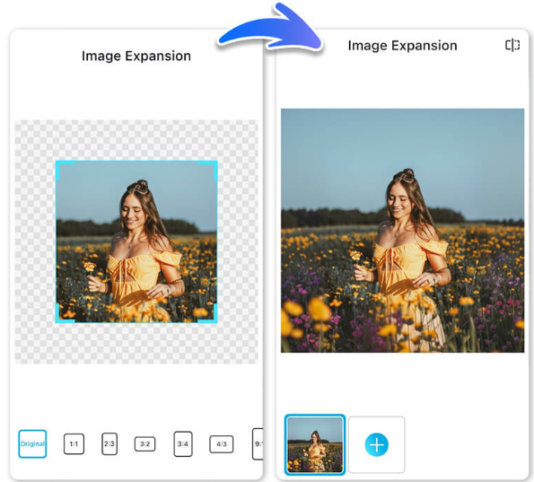 A quick way to expand an image on mobile