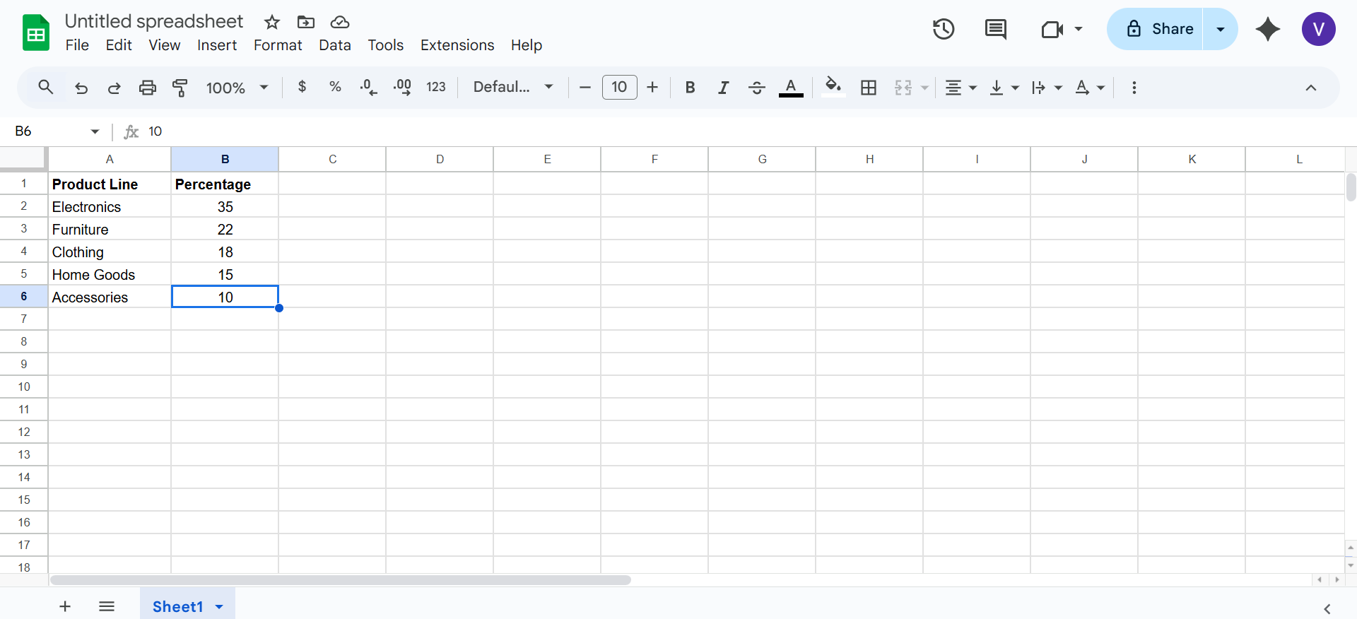 円グラフを描く