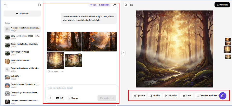 Fine-tune your AI-generative image