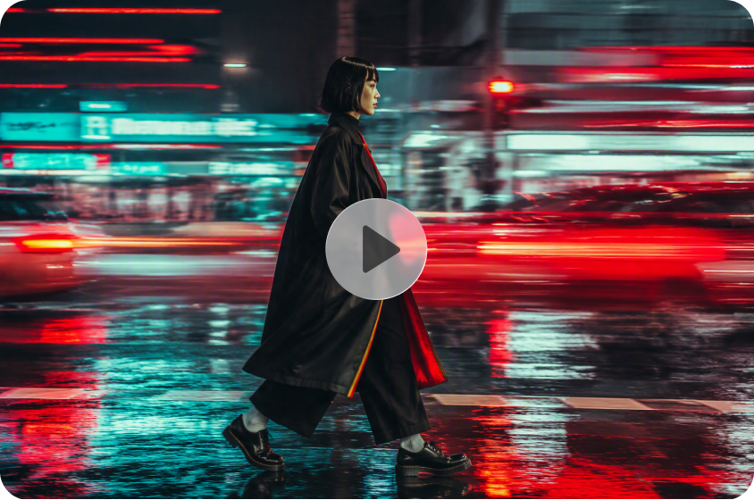 Instant AI video motion speed acceleration