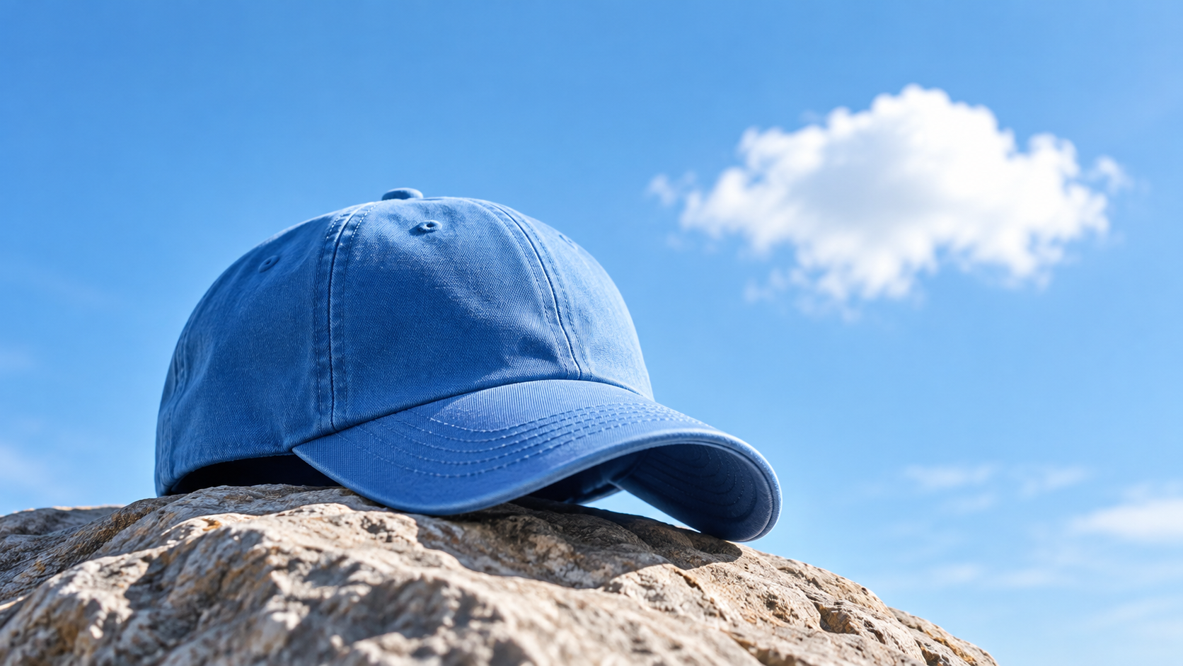 Social-Ready Blue Sky Cap Finish example for blue sky cap