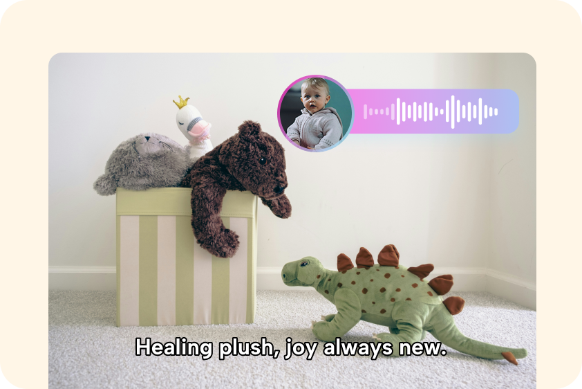 CapCut AI baby video generator for baby product promotions