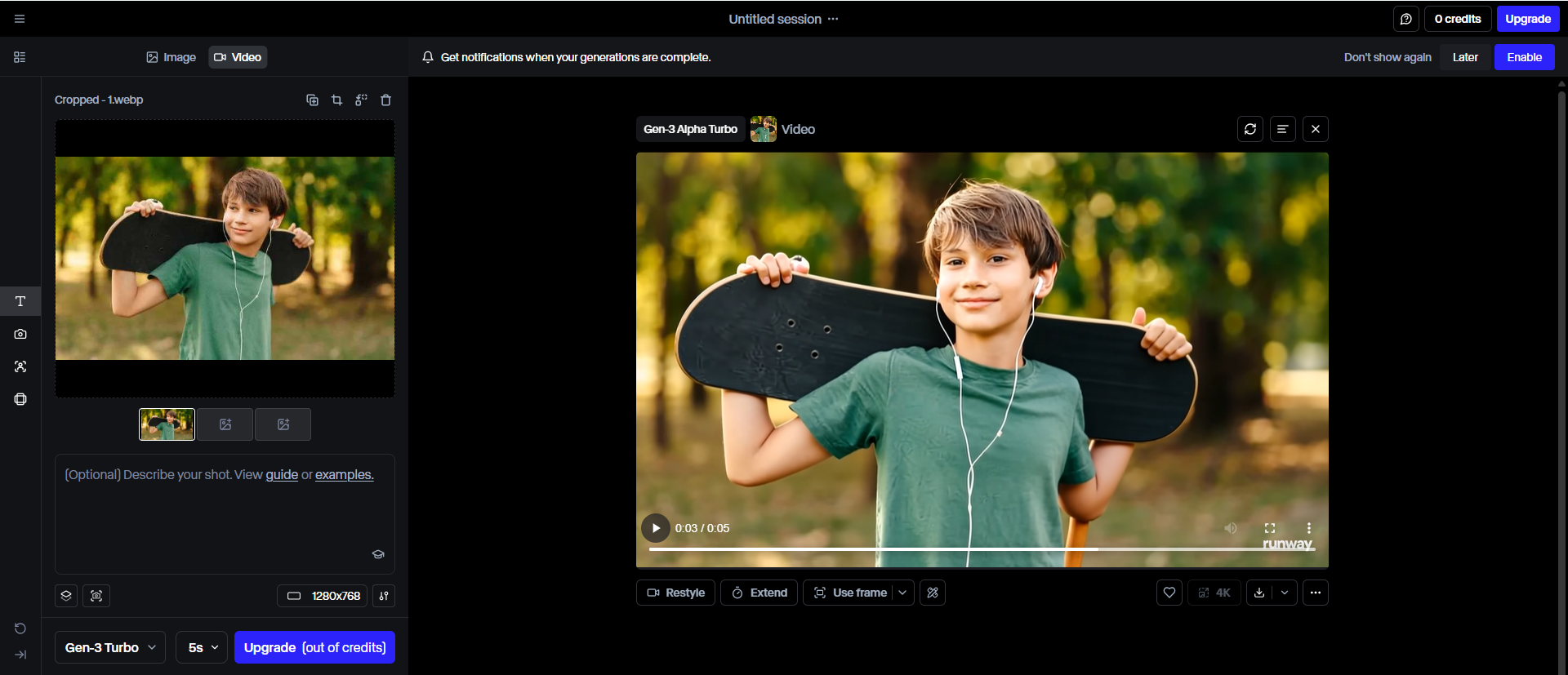 ai art generator video free