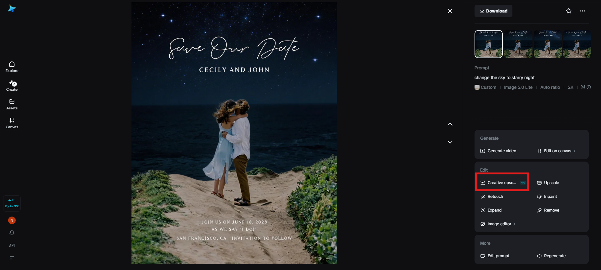 Creativo di alto livello