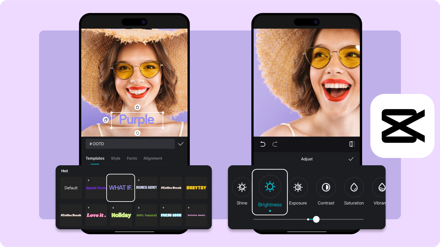 Use the AutoCut feature in the CapCut mobile app
