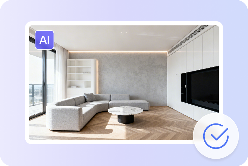 Free and beginner-friendly AI interior design