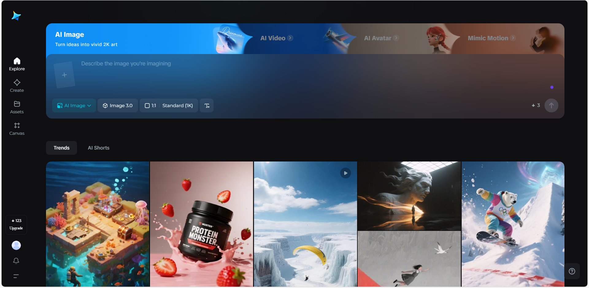 Dreamina: Powerful alternative to Remini AI
