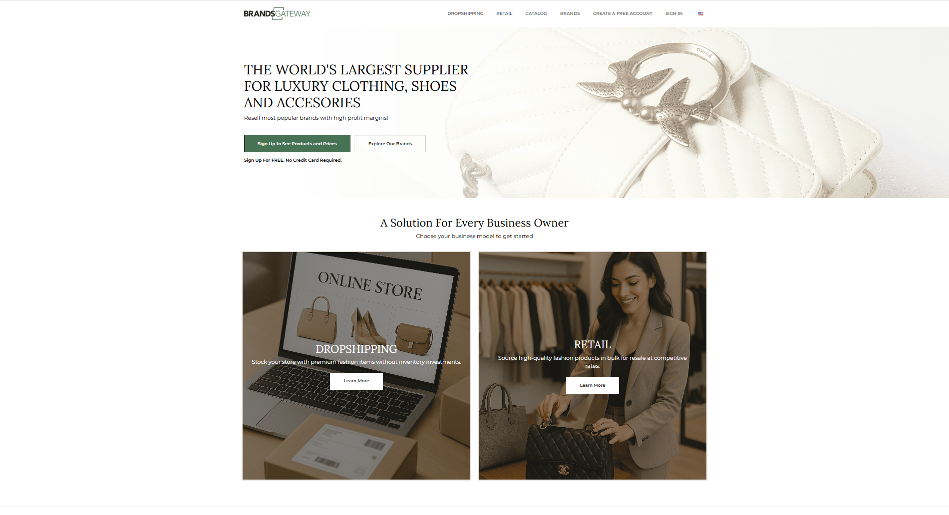 General product supplier - BrandsGateway