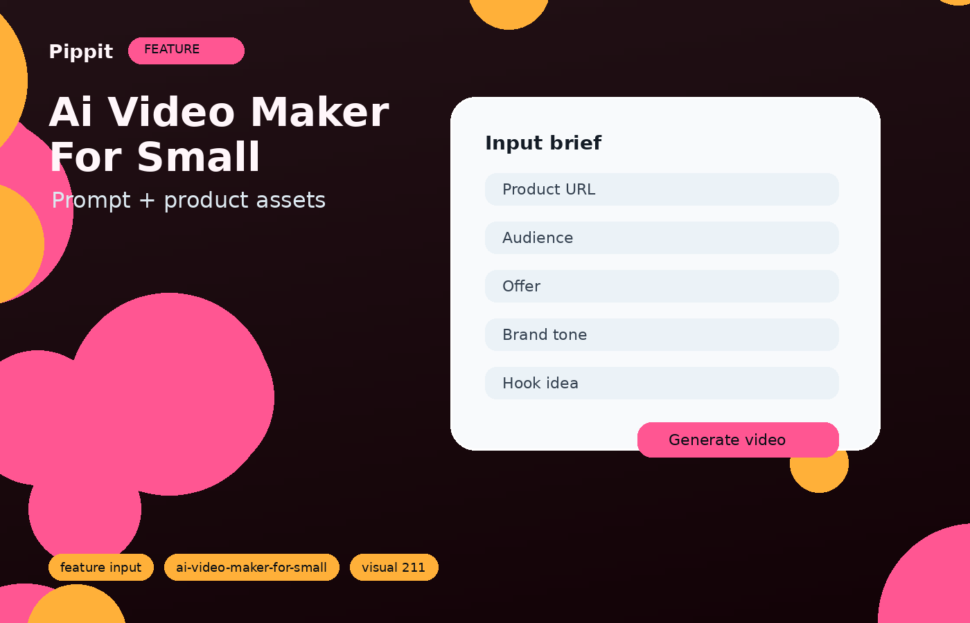 Ai Video Maker for Small Business turn rough inputs into a ready video direction visual
