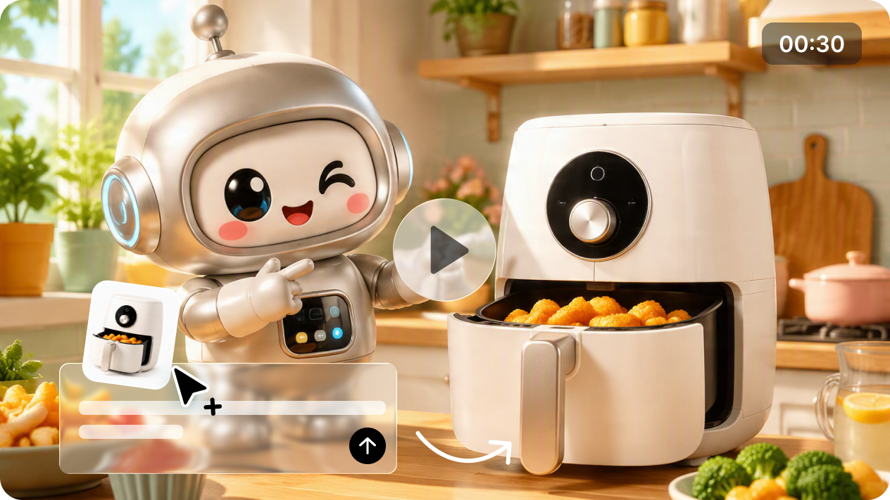 Genera uno spot di 30 secondi in una sola esecuzione