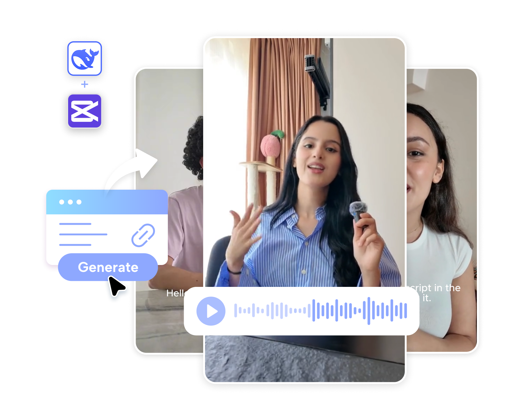 Безкоштовний генератор відео DeepSeek онлайн
