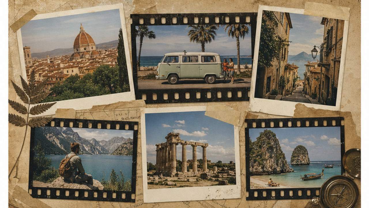AI Retro Photo Collage Maker prompt result 3