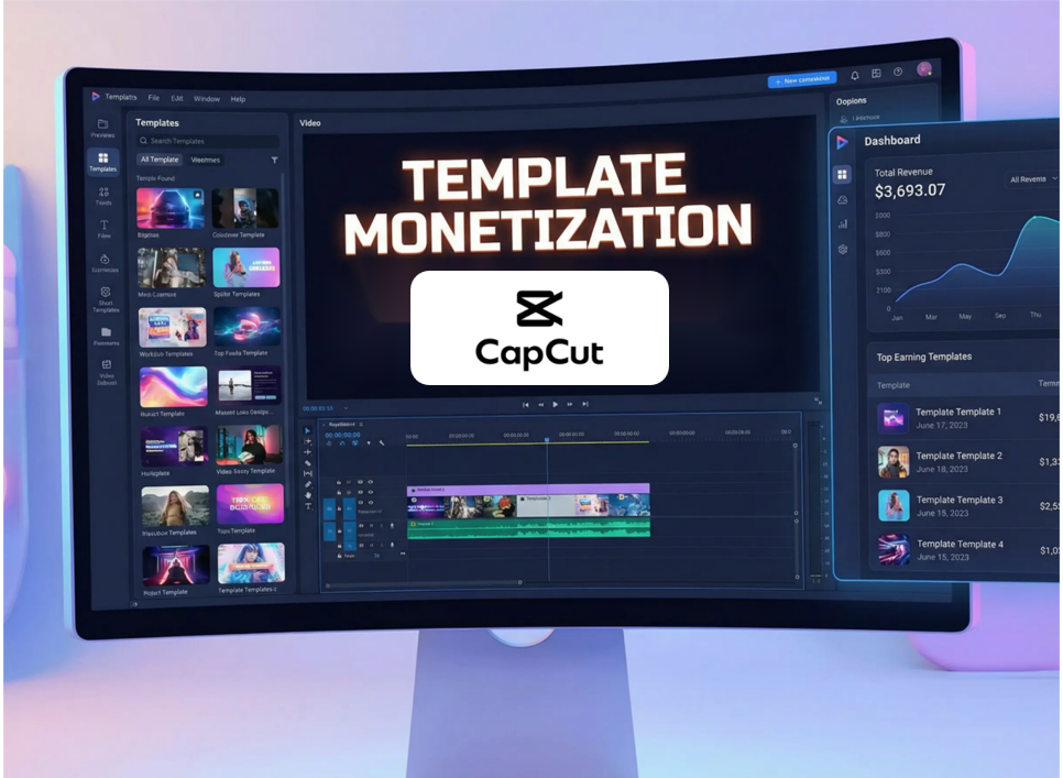 template monetization in CapCut