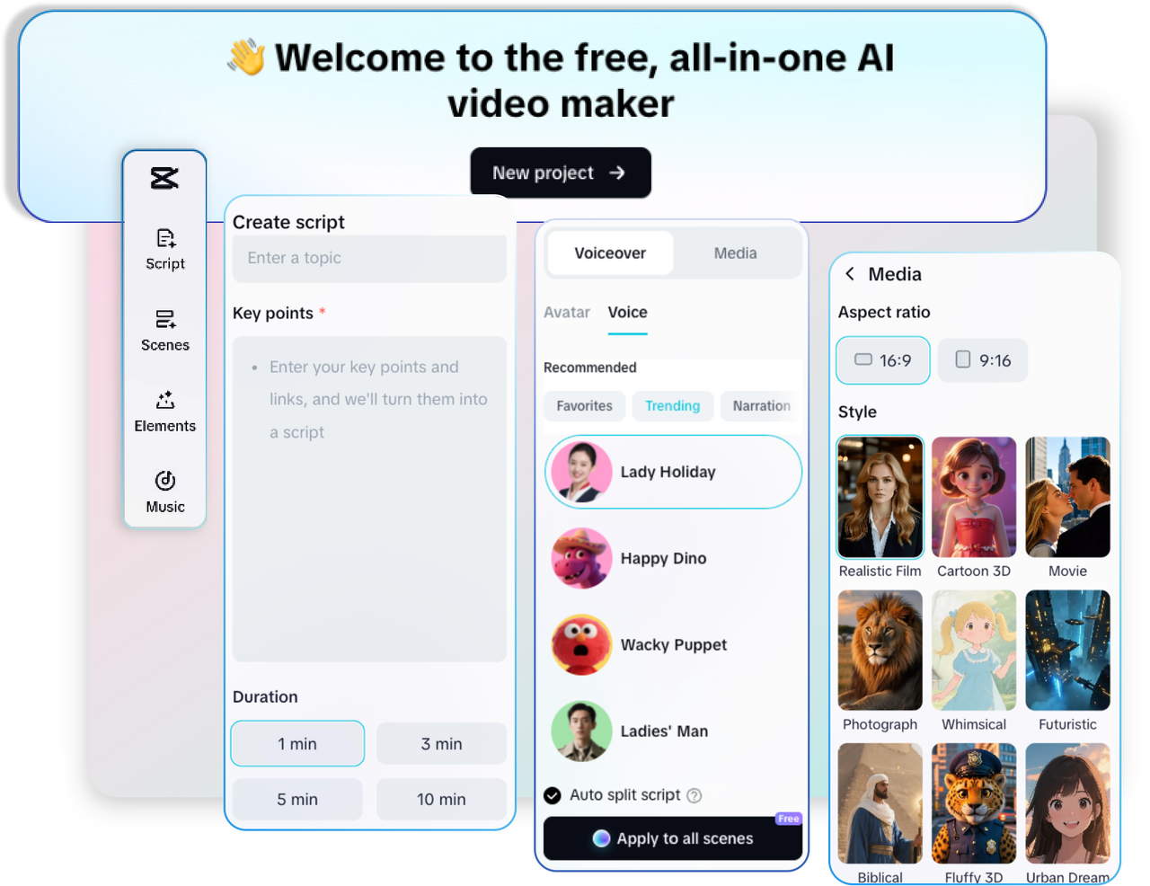 Create AI Videos Online in Minutes
