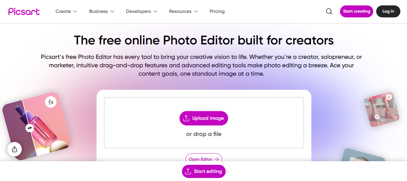 Picsart photo editor
