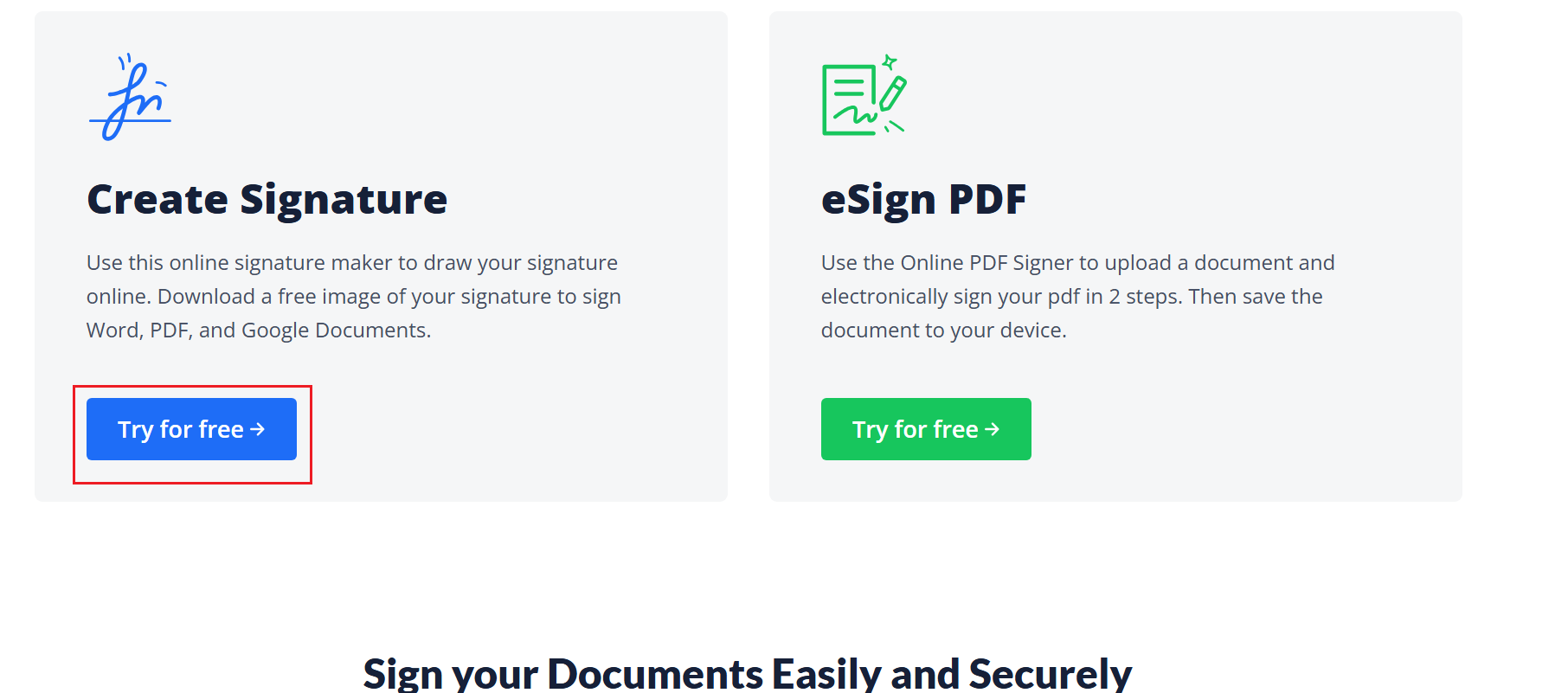 how do you create an electronic signature