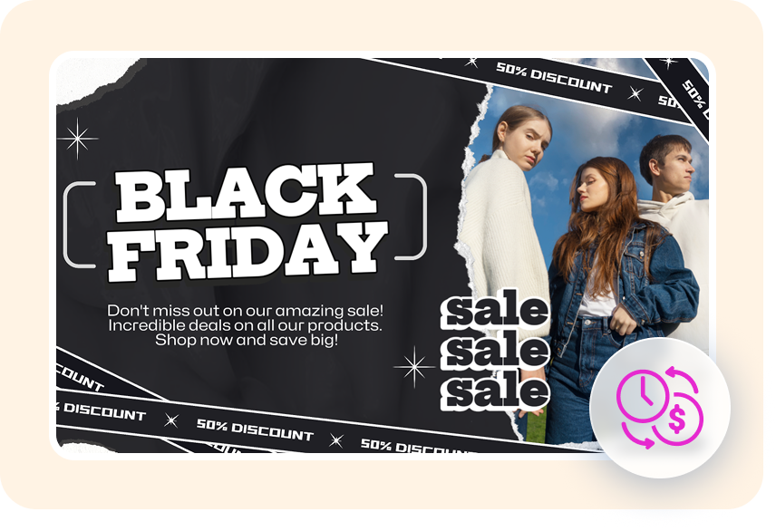 Black Friday 캠페인을 위한 CapCut의 AI 크리에이티브 스위트로 시간을 절약하고 비용을 절감합니다.