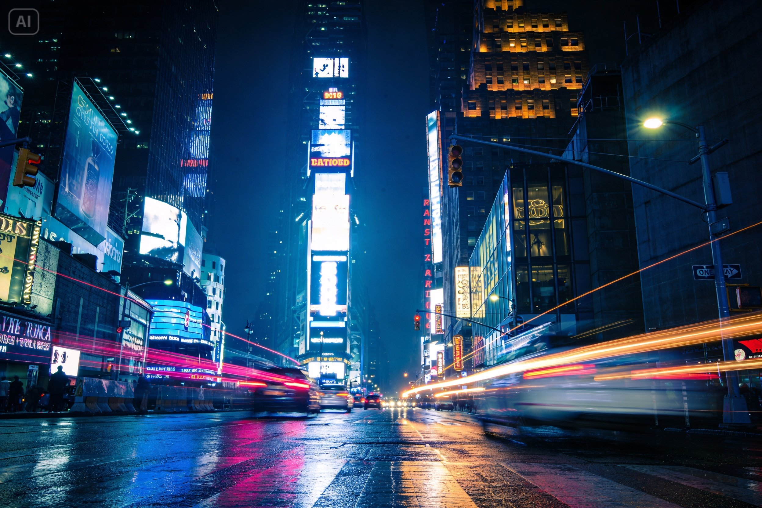Cityscapes at night