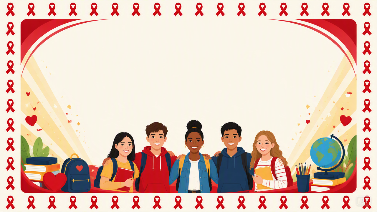 Red Ribbon Week banner poster image generated by Pippit