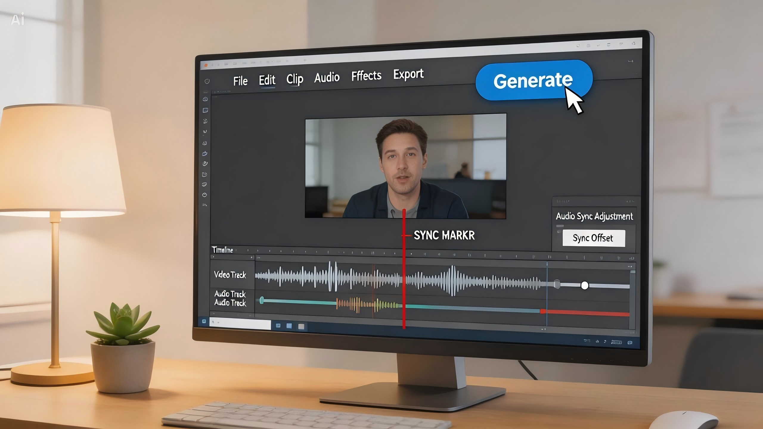 Recurso de sincronização labial