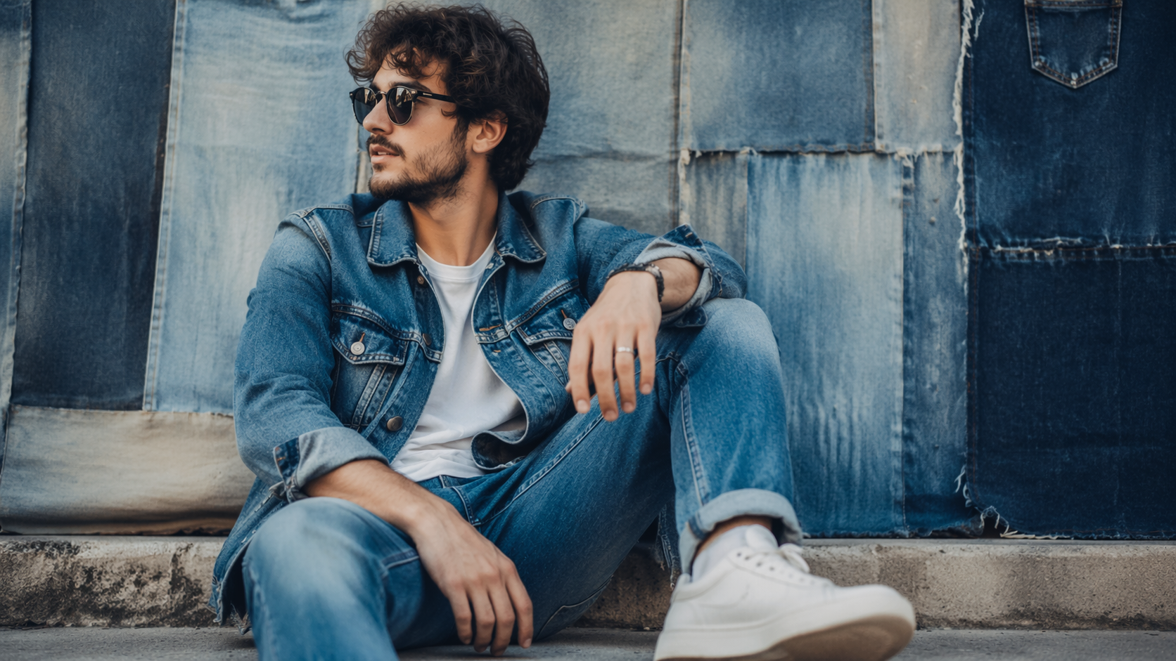 Dreamina AI Denim Filter prompt example 5: Casual Denim Lifestyle