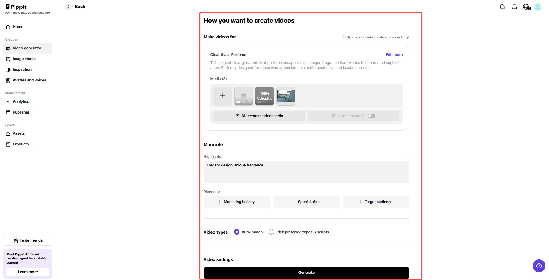 Customize your video settings