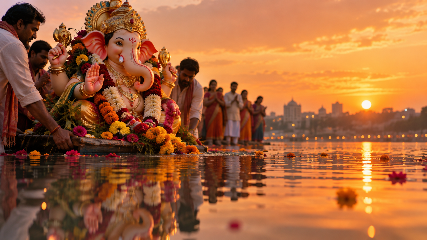 Ganesh Chaturthi Outfit Ai Prompts original visual 3